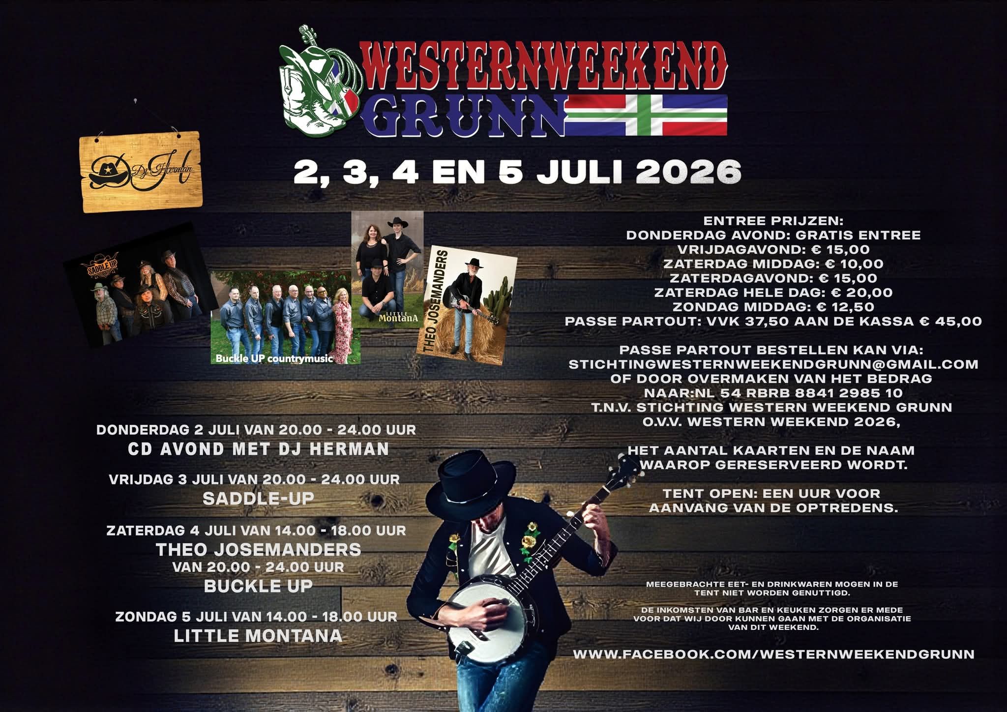 Western Weekend Grunn | Wagenborgen